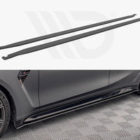 Maxton Design - STREET PRO SIDE SKIRTS DIFFUSERS BMW M3 G80 (2021-)