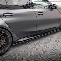 Maxton Design - STREET PRO SIDE SKIRTS DIFFUSERS BMW M3 G80 (2021-)