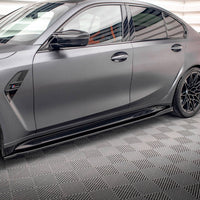 Maxton Design - SIDE SKIRTS DIFFUSERS V.2 BMW M3 G80 (2021-)