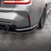 Maxton Design - Street PRO Rear Side Splitters V.1 BMW M3 Sedan / Touring G80 / G81