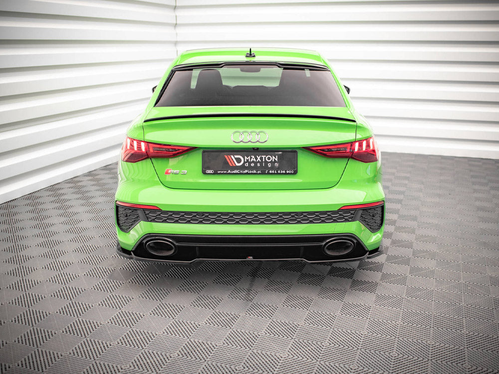 Maxton Design - CENTRAL REAR SPLITTER AUDI RS3 SEDAN 8Y (2020-2024)