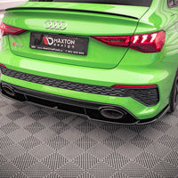 Maxton Design - CENTRAL REAR SPLITTER AUDI RS3 SEDAN 8Y (2020-2024)