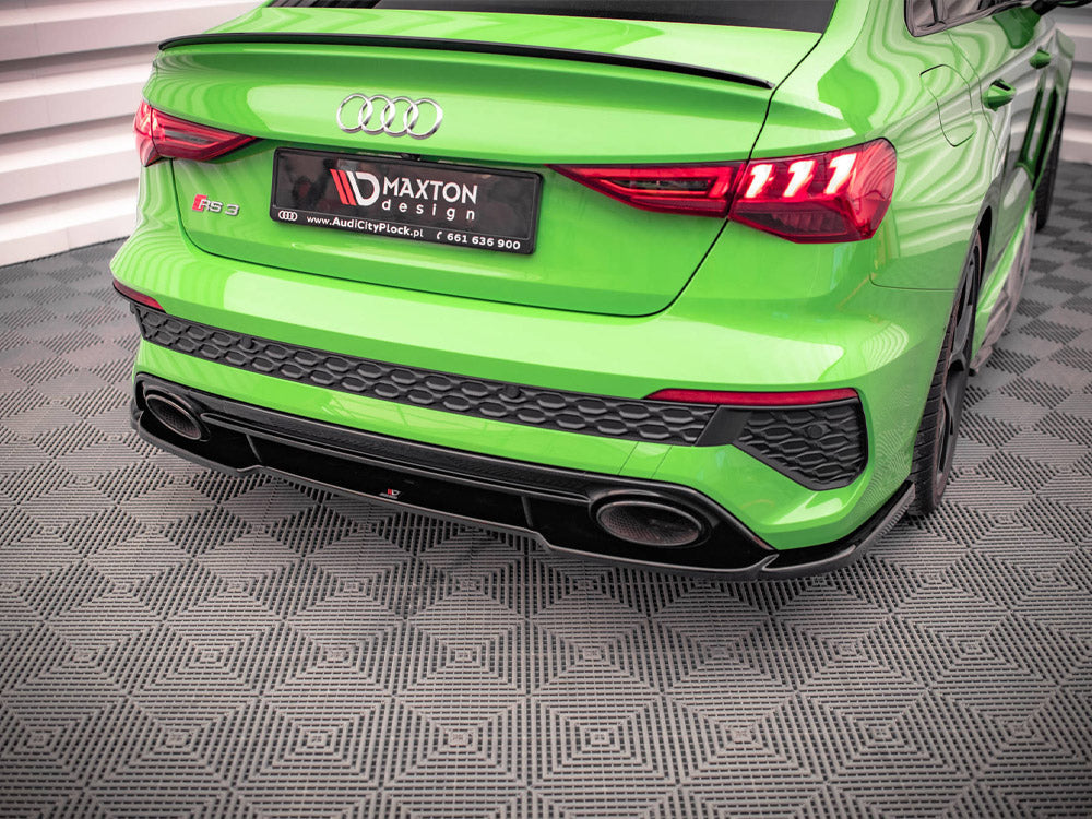 Maxton Design - CENTRAL REAR SPLITTER AUDI RS3 SEDAN 8Y (2020-2024)