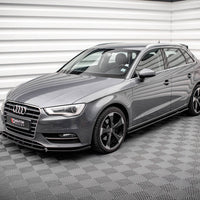 Maxton Design - SIDE SKIRTS DIFFUSERS AUDI A3 SPORTBACK 8V