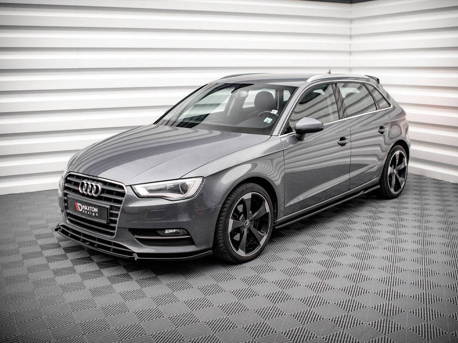 Maxton Design - SIDE SKIRTS DIFFUSERS AUDI A3 SPORTBACK 8V