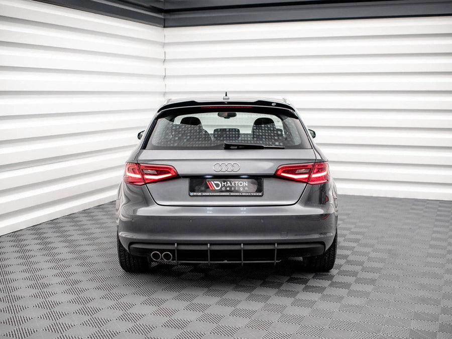 Maxton Design - STREET PRO REAR DIFFUSER AUDI A3 SPORTBACK 8V (2013-2016)