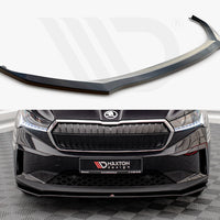 Maxton Design - FRONT SPLITTER V.1 SKODA ENYAQ IV (2020-)