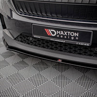 Maxton Design - FRONT SPLITTER V.1 SKODA ENYAQ IV (2020-)