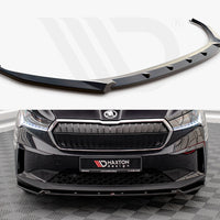 Maxton Design - FRONT SPLITTER V.2 SKODA ENYAQ IV (2020-)