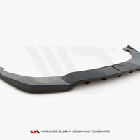Maxton Design - CENTRAL REAR SPLITTER (VERTICAL BARS) SKODA ENYAQ IV (2020-)