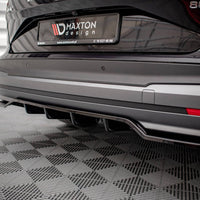 Maxton Design - CENTRAL REAR SPLITTER (VERTICAL BARS) SKODA ENYAQ IV (2020-)