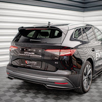 Maxton Design - CENTRAL REAR SPLITTER (VERTICAL BARS) SKODA ENYAQ IV (2020-)