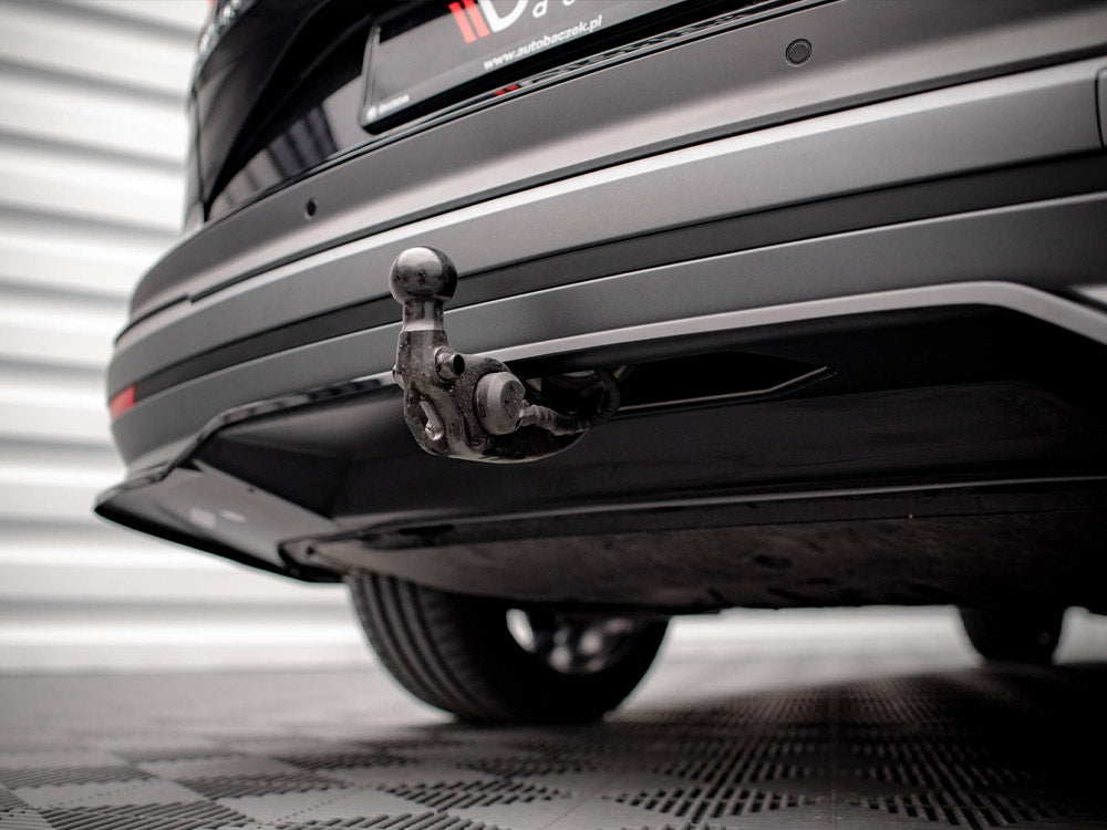 Maxton Design - CENTRAL REAR SPLITTER (VERTICAL BARS) SKODA ENYAQ IV (2020-)