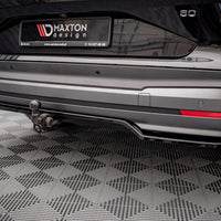 Maxton Design - CENTRAL REAR SPLITTER (VERTICAL BARS) SKODA ENYAQ IV (2020-)