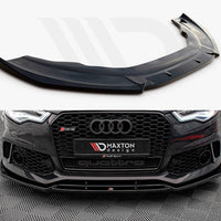Maxton Design - FRONT SPLITTER AUDI A6 RS6 LOOK C7 (2011-2017)
