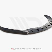 Maxton Design - FRONT SPLITTER V.1 MERCEDES A45 AERO W176 FACELIFT (2015-2018)