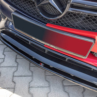 Maxton Design - FRONT SPLITTER V.1 MERCEDES A45 AERO W176 FACELIFT (2015-2018)