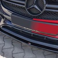 Maxton Design - FRONT SPLITTER V.2 MERCEDES A45 AERO W176 FACELIFT (2015-2018)