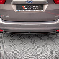 Maxton Design - CENTRAL REAR SPLITTER (VERTICAL BARS) FORD C-MAX MK2 (2010-2014)