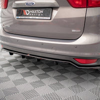 Maxton Design - CENTRAL REAR SPLITTER (VERTICAL BARS) FORD C-MAX MK2 (2010-2014)