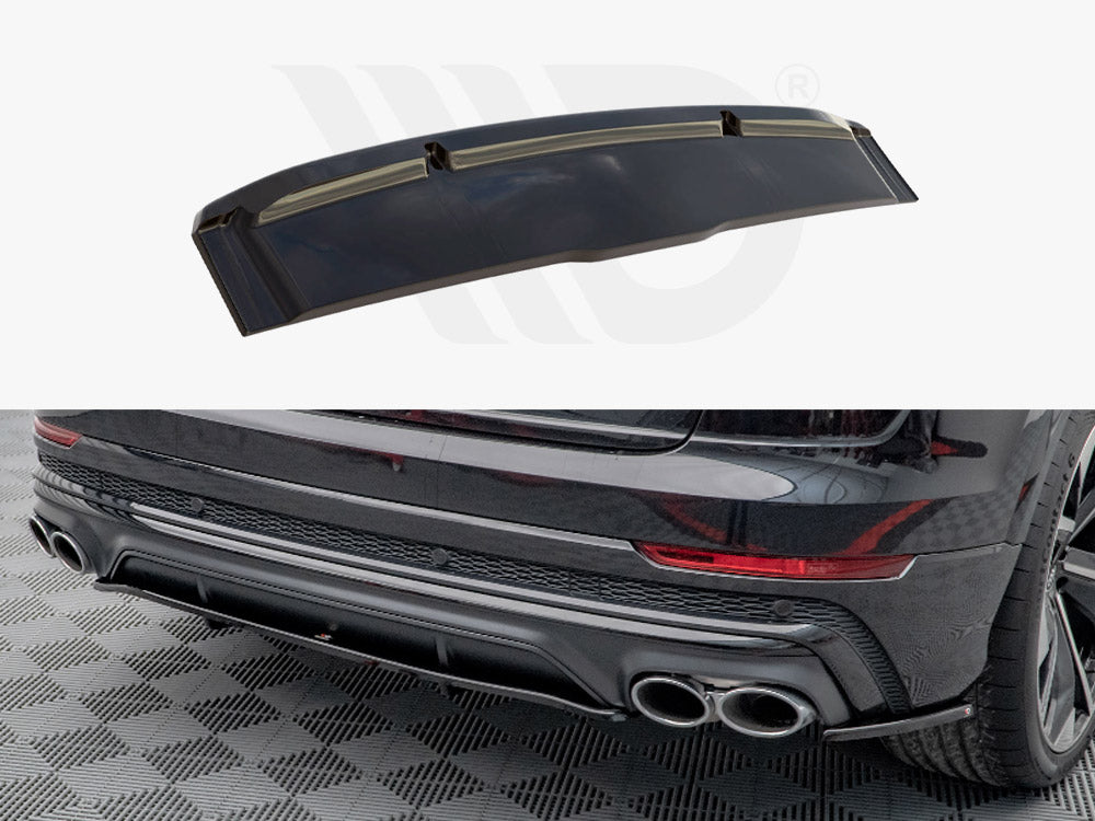Maxton Design - CENTRAL REAR SPLITTER (VERTICAL BARS) AUDI SQ8 MK1