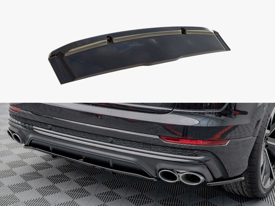 Maxton Design -  Central Rear Splitter (Vertical Bars) V.1 Audi SQ8 Mk1