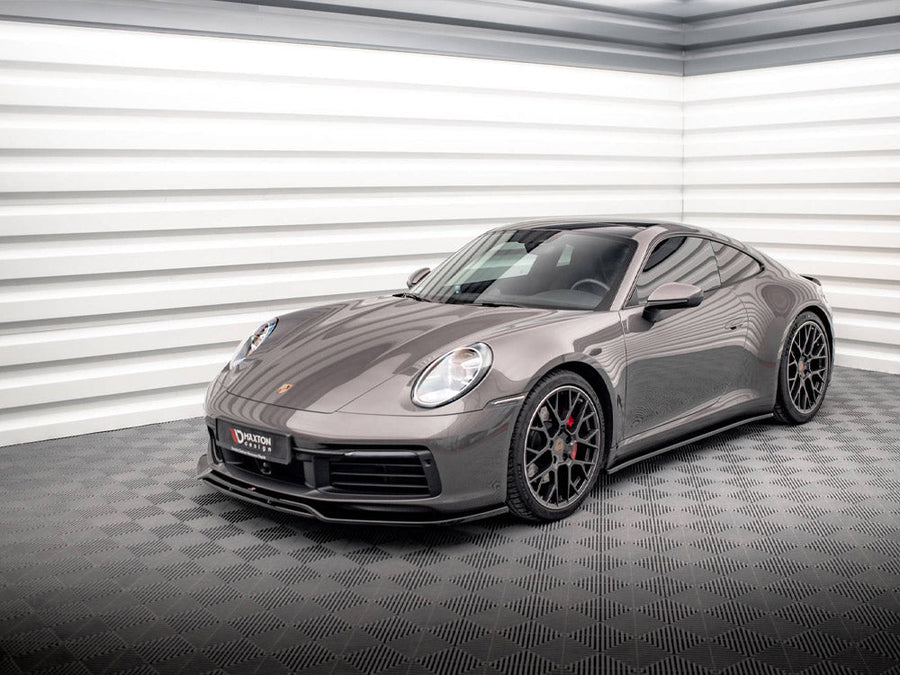 Maxton Design - SIDE SKIRTS DIFFUSERS PORSCHE 911 CARRERA 4S 992 (2019-)