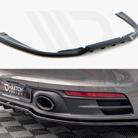 Maxton Design - CENTRAL REAR SPLITTER (VERTICAL BARS) PORSCHE 911 CARRERA 4S 992 (2019-)