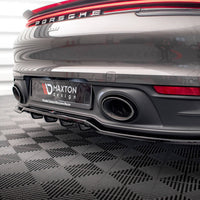Maxton Design - CENTRAL REAR SPLITTER (VERTICAL BARS) PORSCHE 911 CARRERA 4S 992 (2019-)