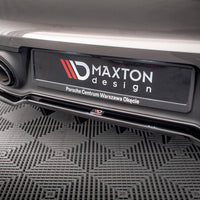 Maxton Design - CENTRAL REAR SPLITTER (VERTICAL BARS) PORSCHE 911 CARRERA 4S 992 (2019-)