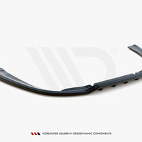 Maxton Design - CENTRAL REAR SPLITTER (VERTICAL BARS) PORSCHE 911 CARRERA 4S 992 (2019-)