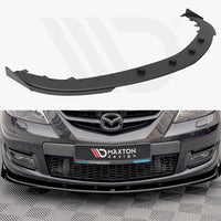 Maxton Design - STREET PRO FRONT SPLITTER V.1 (+FLAPS) MAZDA 3 MPS MK1 (2006-2008)