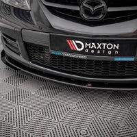 Maxton Design - STREET PRO FRONT SPLITTER V.1 (+FLAPS) MAZDA 3 MPS MK1 (2006-2008)