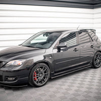 Maxton Design - STREET PRO SIDE SKIRTS DIFFUSERS MAZDA 3 MPS MK1 (2006-2008)