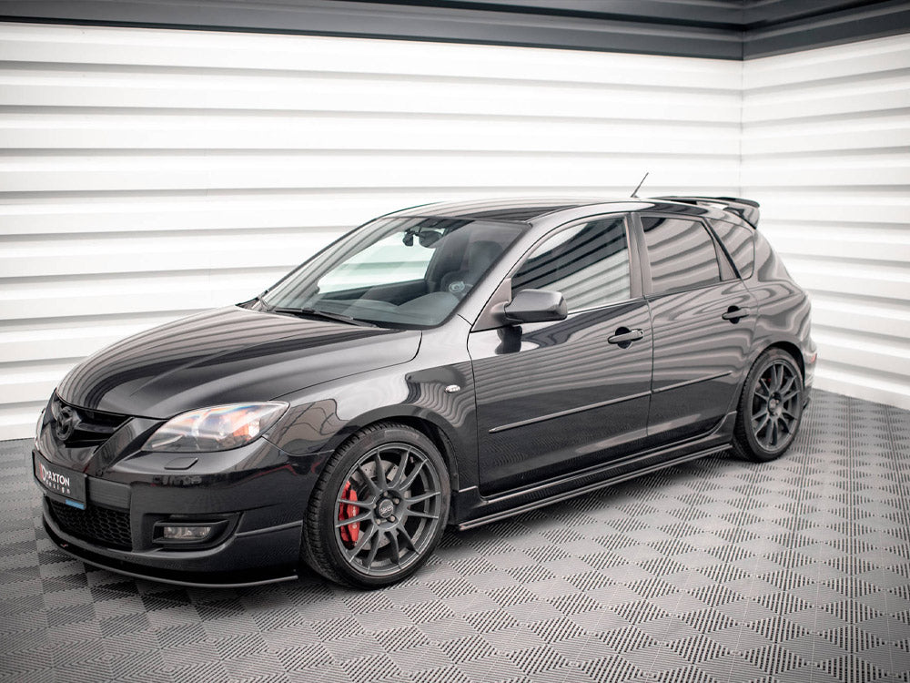 Maxton Design - STREET PRO SIDE SKIRTS DIFFUSERS MAZDA 3 MPS MK1 (2006-2008)