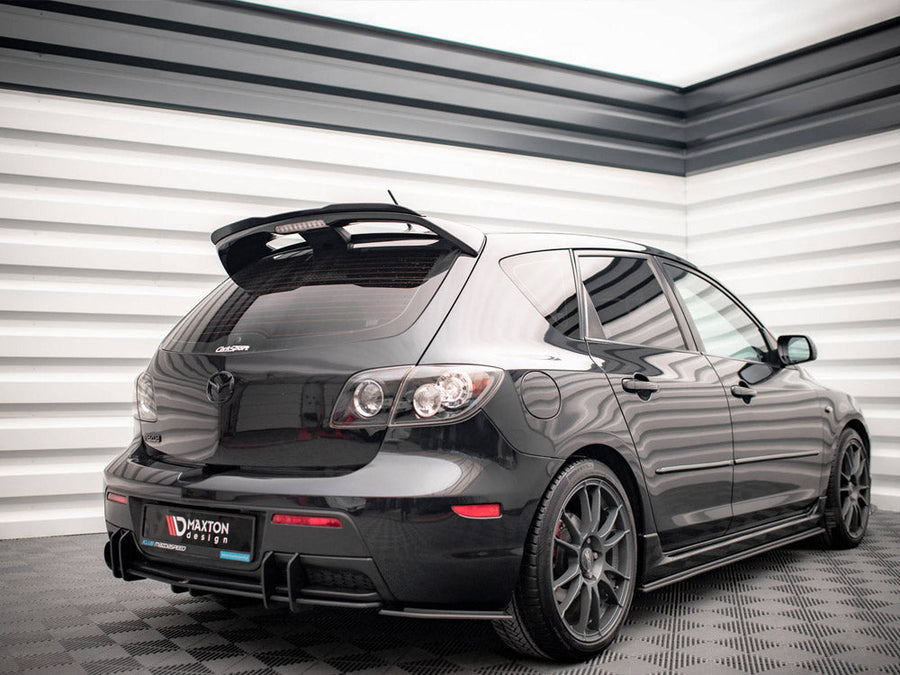 Maxton Design - STREET PRO REAR SIDE SPLITTERS MAZDA 3 MPS MK1 (2006-2008)