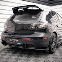 Maxton Design - STREET PRO REAR SIDE SPLITTERS (+FLAPS) MAZDA 3 MPS MK1 (2006-2008)