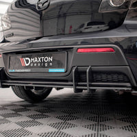 Maxton Design - Street PRO Rear Diffuser Mazda 3 MPS Mk1 US-Spec Version