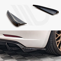 Maxton Design - REAR SIDE SPLITTERS V.2 TESLA MODEL 3 (2017-2023)