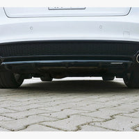 Maxton Design - Central Rear Splitter (Vertical Bars) Audi A5 S-line 8T FL Coupe / Sportback (2011-2016)