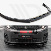 Maxton Design - FRONT SPLITTER PEUGEOT PARTNER MK3 (2018-)