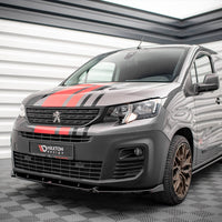 Maxton Design - FRONT SPLITTER PEUGEOT PARTNER MK3 (2018-)