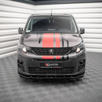 Maxton Design - FRONT SPLITTER PEUGEOT PARTNER MK3 (2018-)
