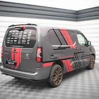 Maxton Design - CENTRAL REAR SPLITTER (VERTICAL BARS) PEUGEOT PARTNER MK3 (2018-)