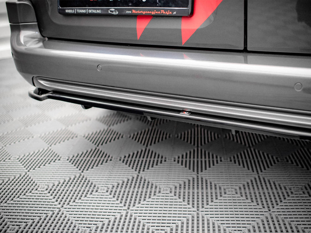 Maxton Design - CENTRAL REAR SPLITTER (VERTICAL BARS) PEUGEOT PARTNER MK3 (2018-)