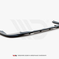 Maxton Design - CENTRAL REAR SPLITTER (VERTICAL BARS) PEUGEOT PARTNER MK3 (2018-)