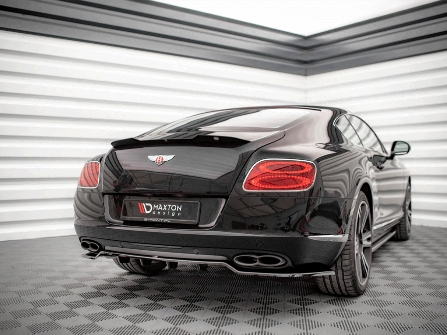 Maxton Design - CENTRAL REAR SPLITTER (VERTICAL BARS) BENTLEY CONTINENTAL GT V8 S MK2 (2014-2016)