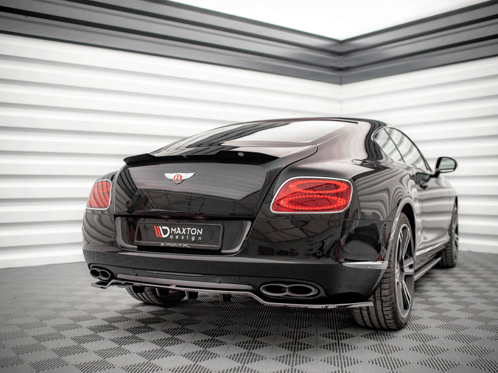 Maxton Design - CENTRAL REAR SPLITTER (VERTICAL BARS) BENTLEY CONTINENTAL GT V8 S MK2 (2014-2016)