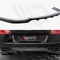 Maxton Design - CENTRAL REAR SPLITTER (VERTICAL BARS) BENTLEY CONTINENTAL GT V8 S MK2 (2014-2016)