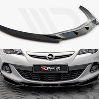 Maxton Design - FRONT SPLITTER V.1 OPEL ASTRA GTC OPC-LINE J (2011-2018)